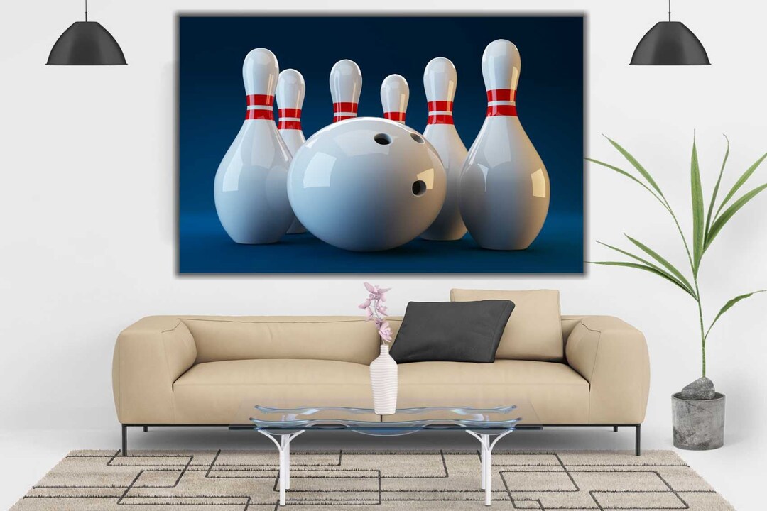 GOYA BOWLING BALL MEDIUM BLUE CANVAS