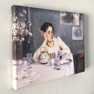 Elin Danielson-Gambogi - After Breakfast Canvas Print: Kitchen Wall Art