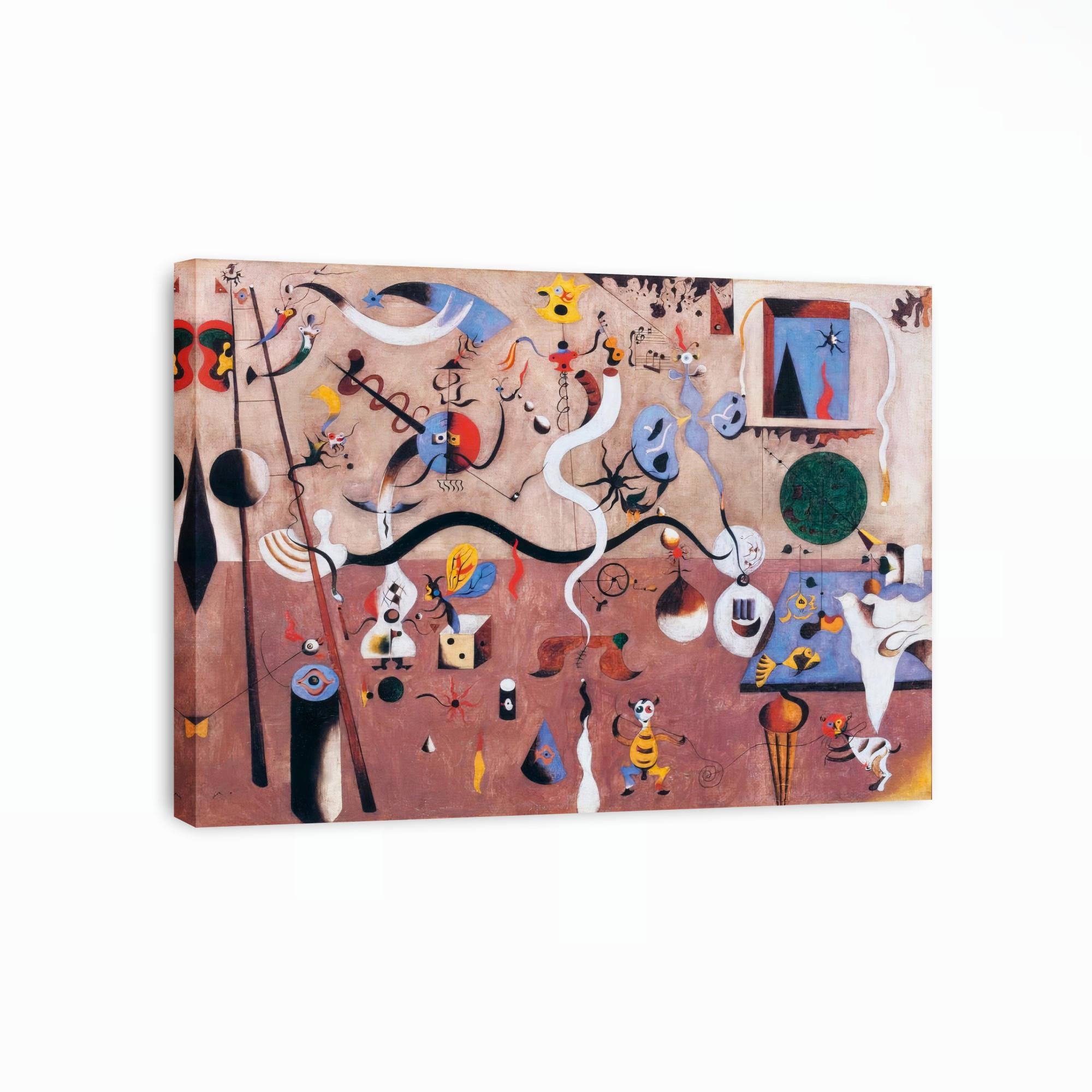 Joan Miró: the Harlequin's Carnival - Abstract Canvas Wall Art - Etsy