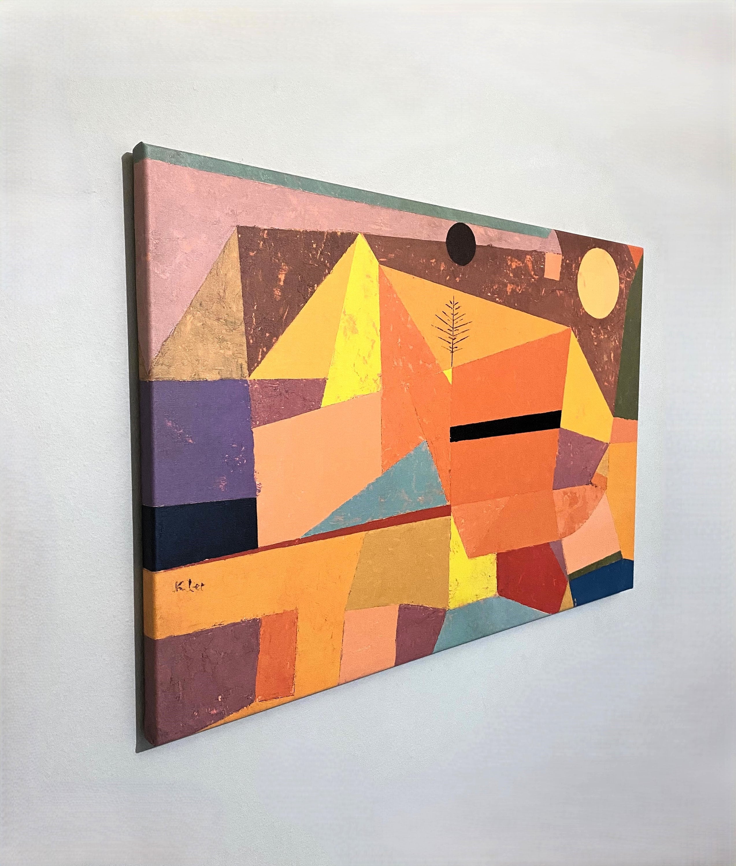 Paul Klee - Joyful Mountain Landscape (heitere Gebirgslandschaft