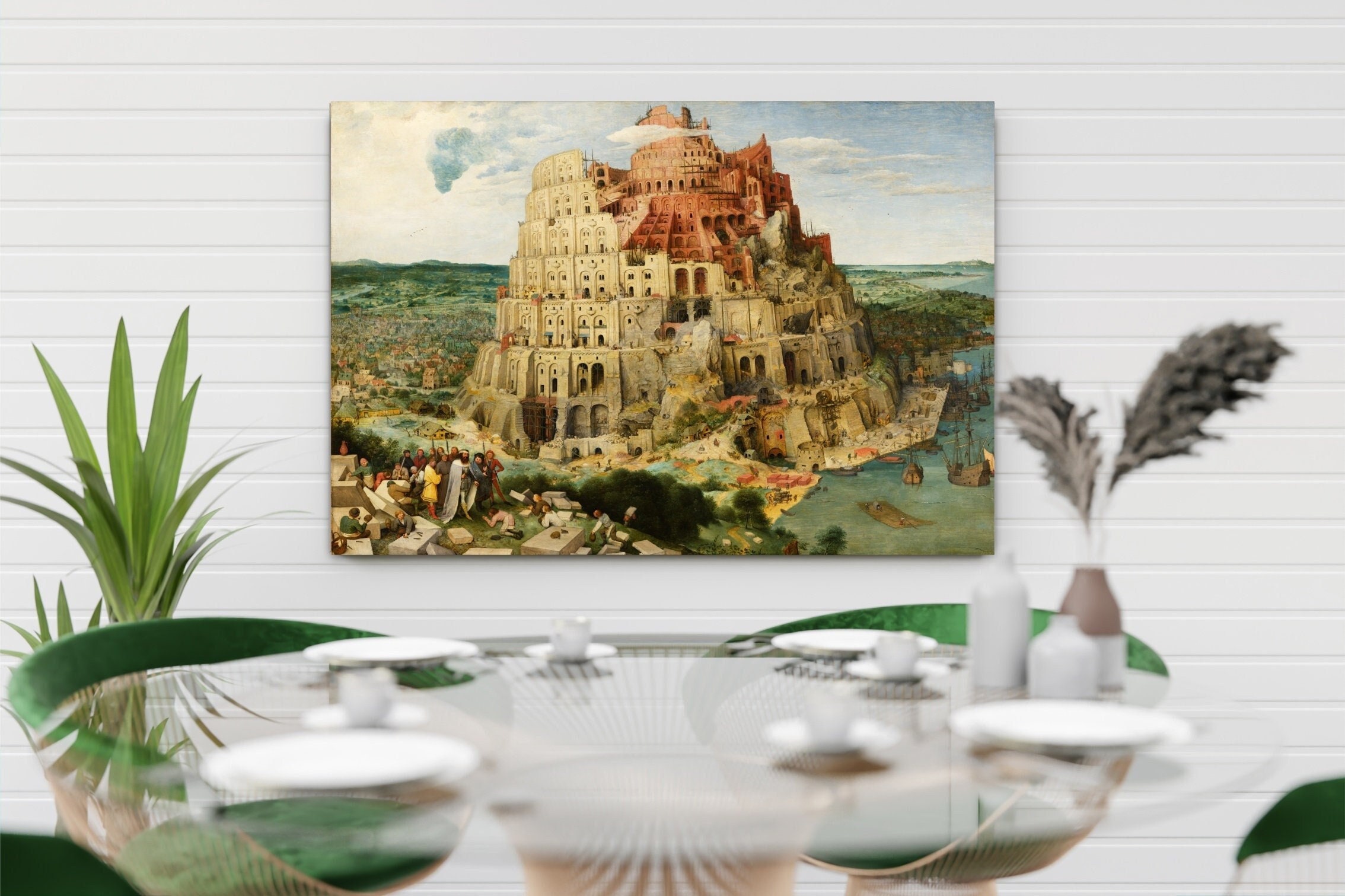 バベルの塔 油彩画 大きなキャンバス 実は2つあった「バベルの塔」 | アート名画館 公式ブログ