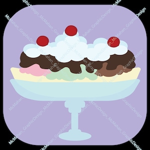SVG Eis Split Bearbeitbar