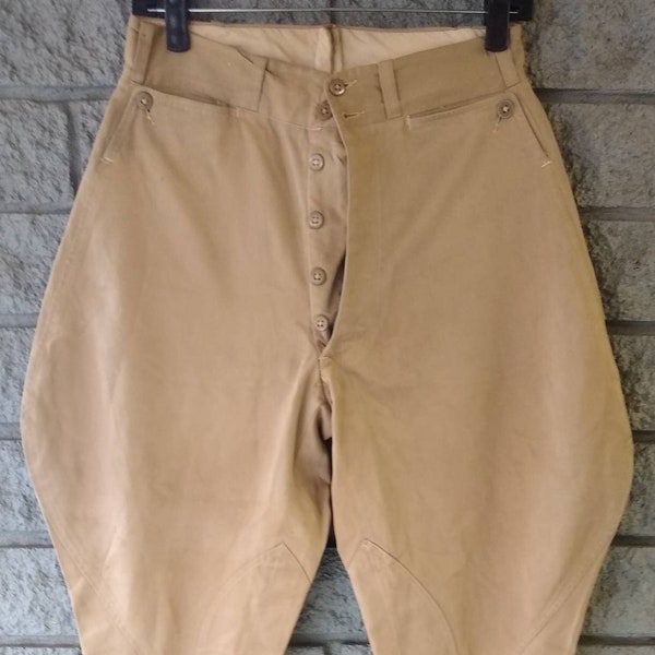 Vintage Original 1940s USA Military Calvary Riding Pants Great Condition - Chicago Military Store