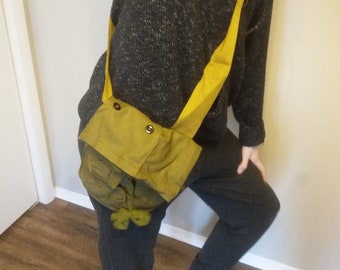 1980s Russian Gas Mask Bag