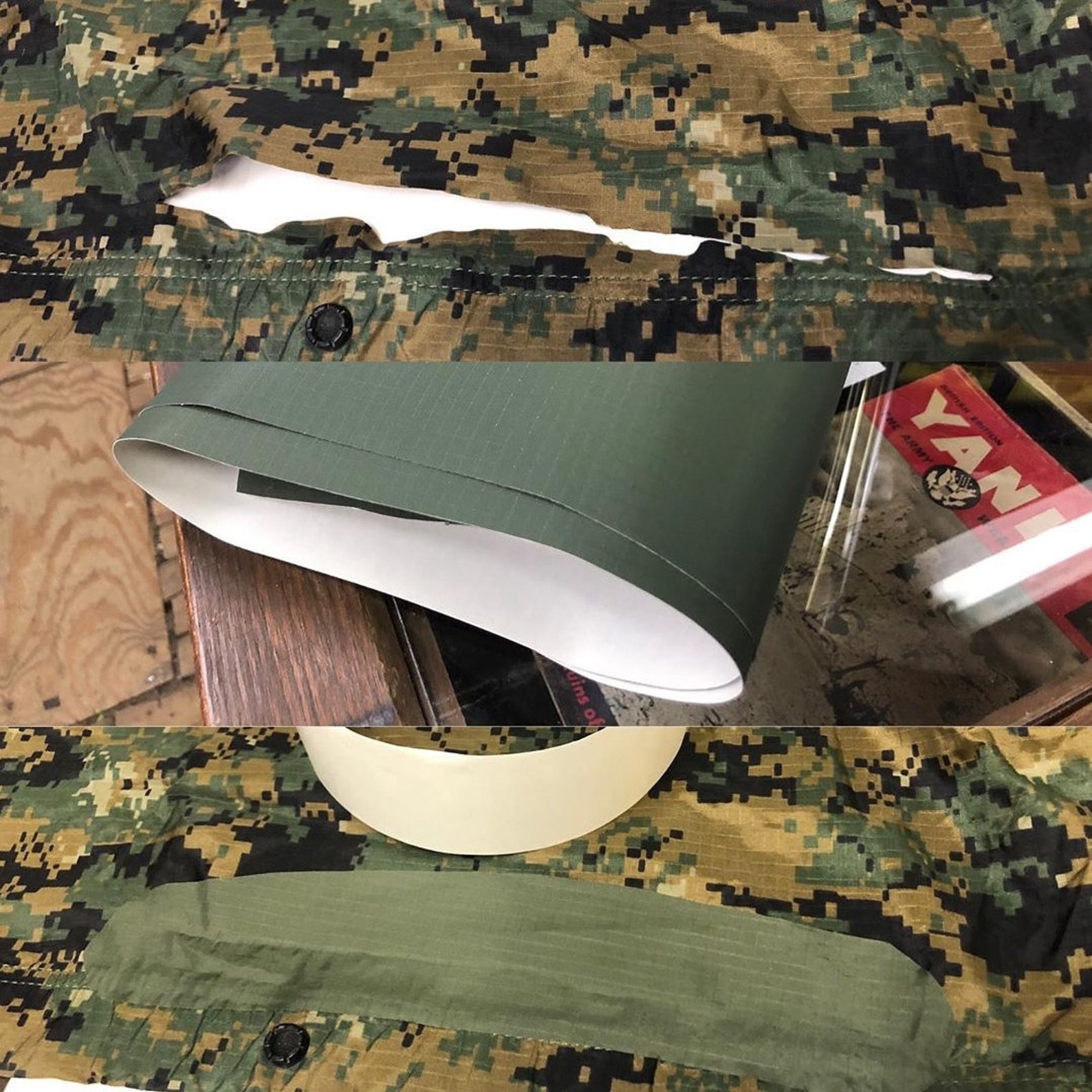 Paracadute Verde Milare Color Cachi Per Soldati Delle Forze Aviotrasportate. | Vettore Premium - Foto 6