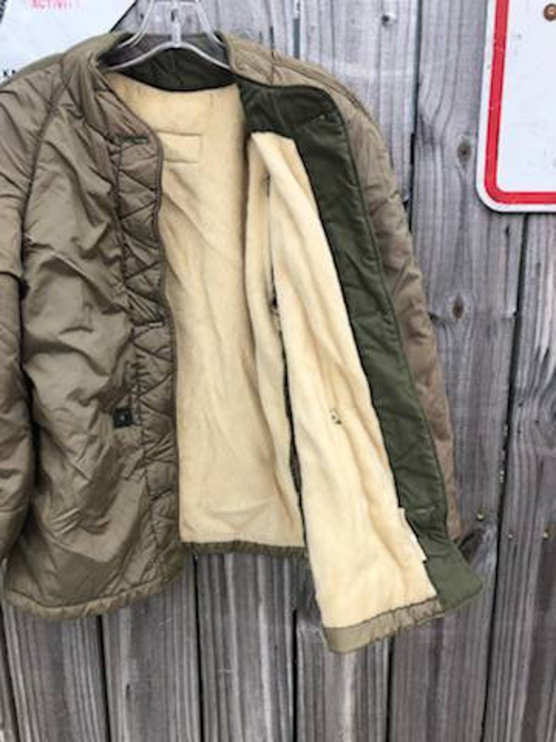 Vintage 60s 1962 Vietnam Era USAF Sage Green Raglan Coat Liner - Etsy