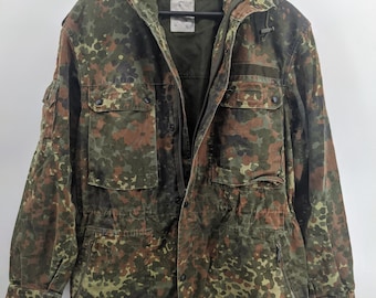 World War II Navy Foul Weather Deck Parka Waxed Cotton Army Green