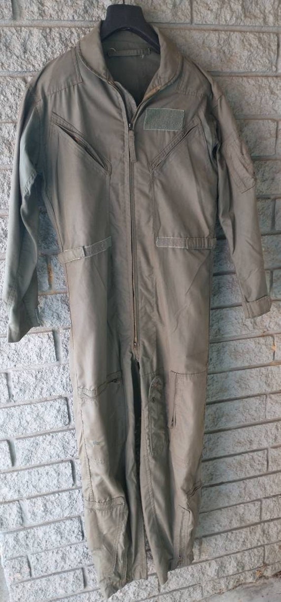 Authentic 1980s USA Flight Suit Military Issued C… - image 1