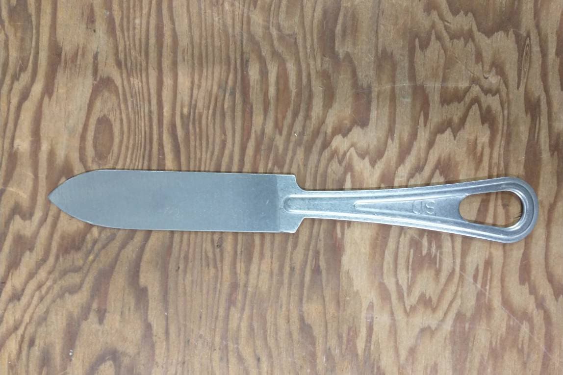 Vintage 1960s US Stamped Mess Kit Knife -stainless Steel - Etsy