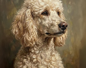 Custom Hand-painted Pet Portrait Oil Painting on Canvas Personalized Commission Loss Memorial Gift from Photo Dog Painting Birthday Gifts