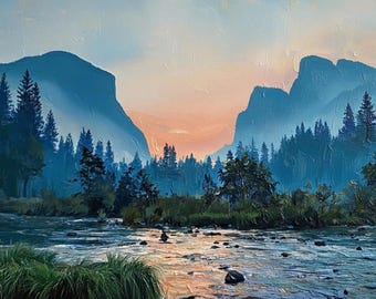Custom Landscape Oil Painting from Photo Hand-painted Commission Original Portrait personalized family gift for Loved Ones Canvas Wall Art