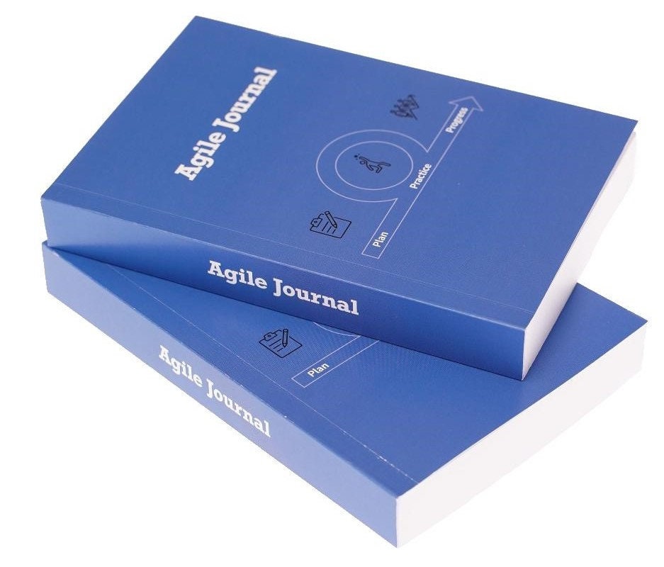 Agile Journal Plan, Practice, Progress Daily Planner and Journal Made ...