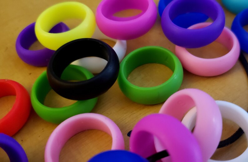 Wedding Sports Silicone Rubber Ring style 1 Armed Etsy