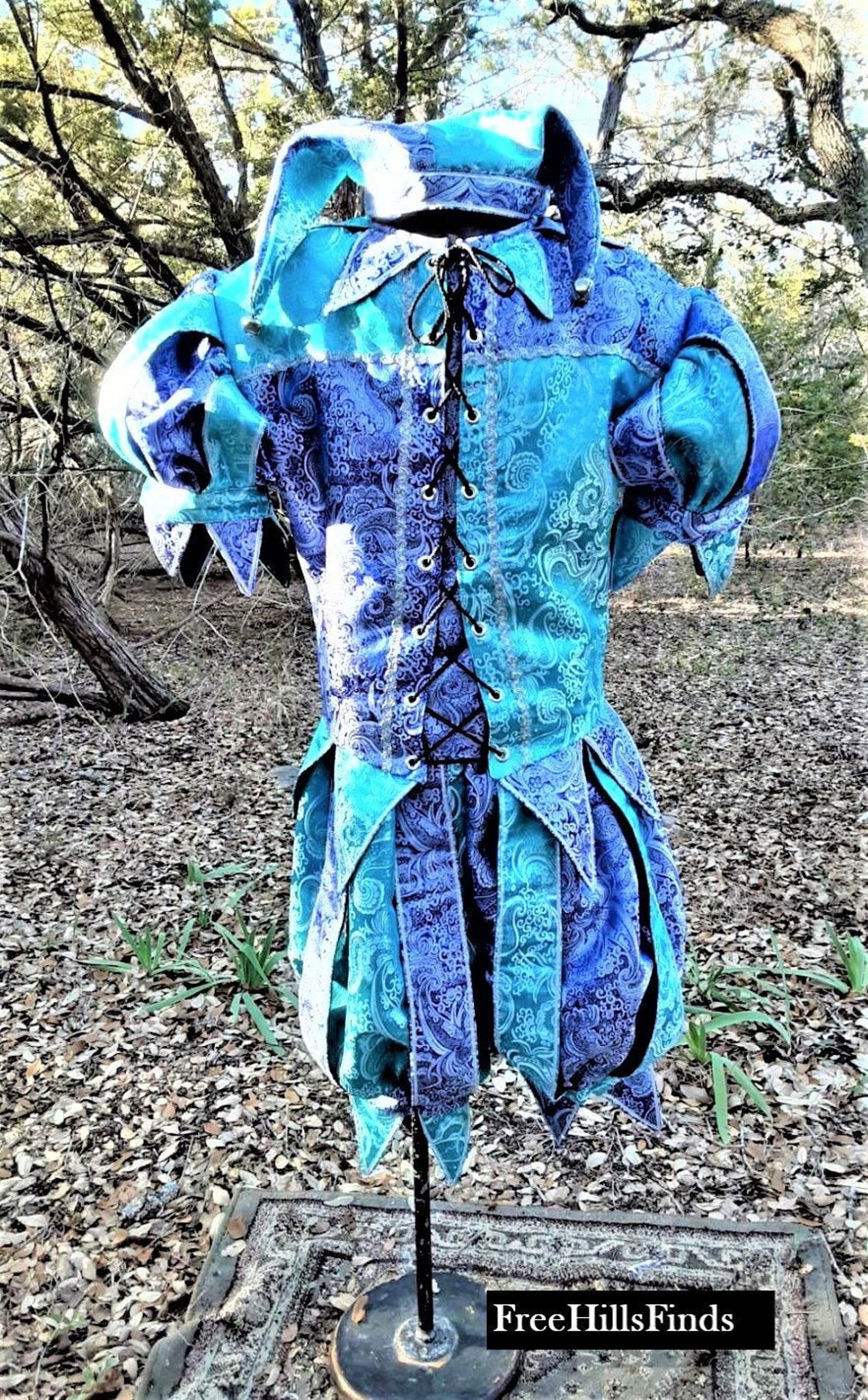 CUSTOM RENAISSANCE JESTER Costume. Made in Your Size and Color Etsy