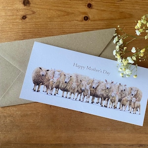 Mother’s Day Card - Ewes and Lambs