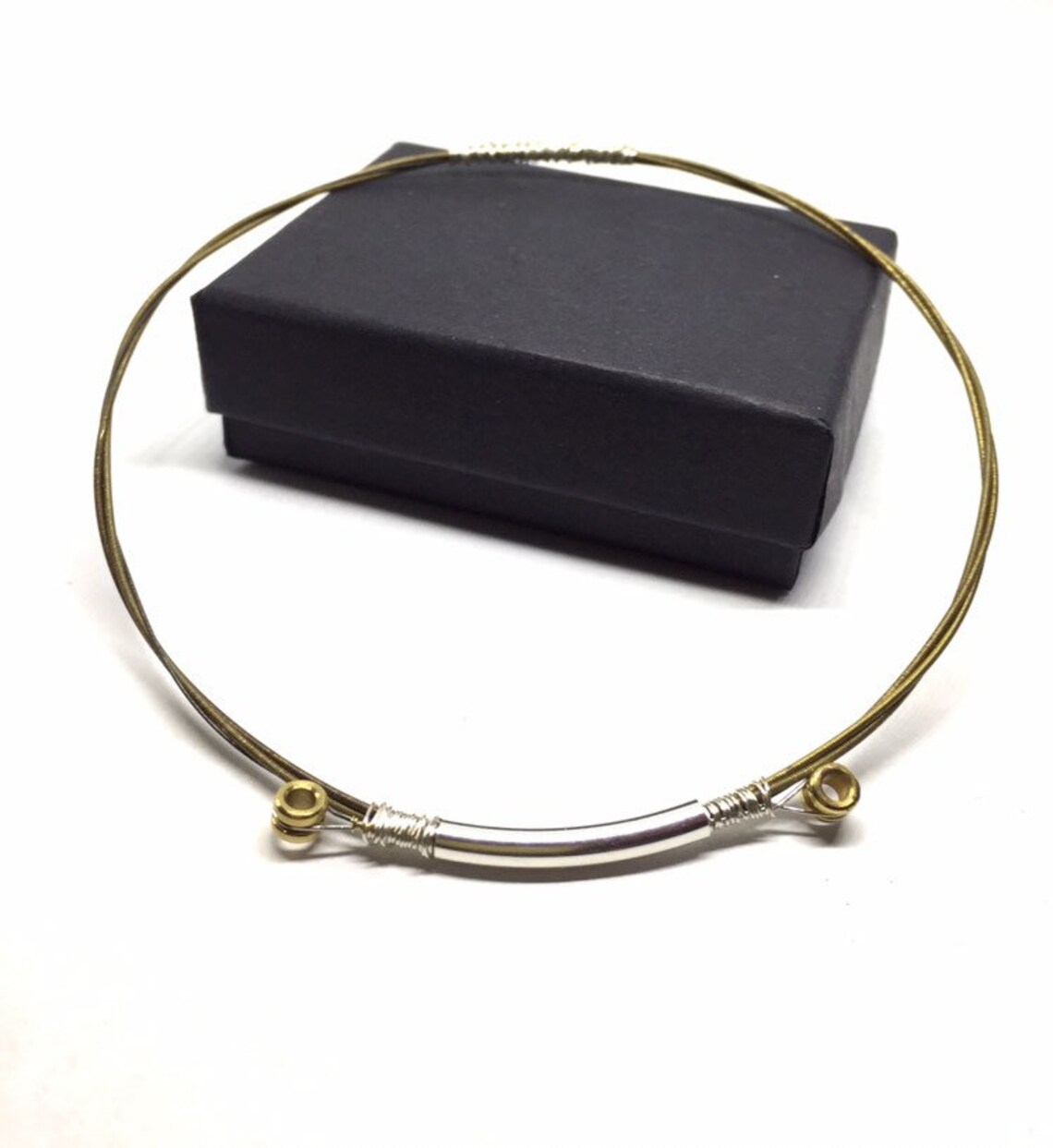 Mens Guitar string bracelet music bangle recycled and Etsy