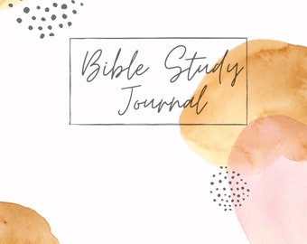 Ezra Bible Study Journal