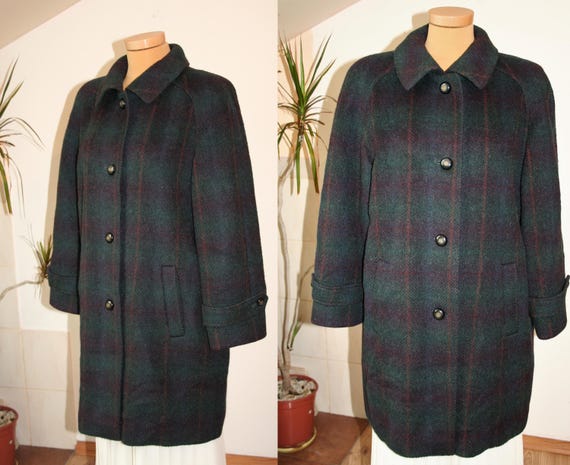 Vintage 80s Lama/wool Coat by Manfred Mettner Berlin | Soft
