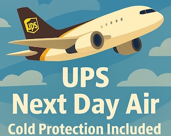 UPS Next Day Shipping Upgrade - (48 Contiguous US States Only) - **Includes FREE Standard Cold Protection**
