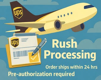 Rush Order Processing - Approval Required Prior to Ordering