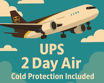 UPS 2 Day Shipping Upgrade - (48 Contiguous US States Only) - **Includes FREE Standard Cold Protection**
