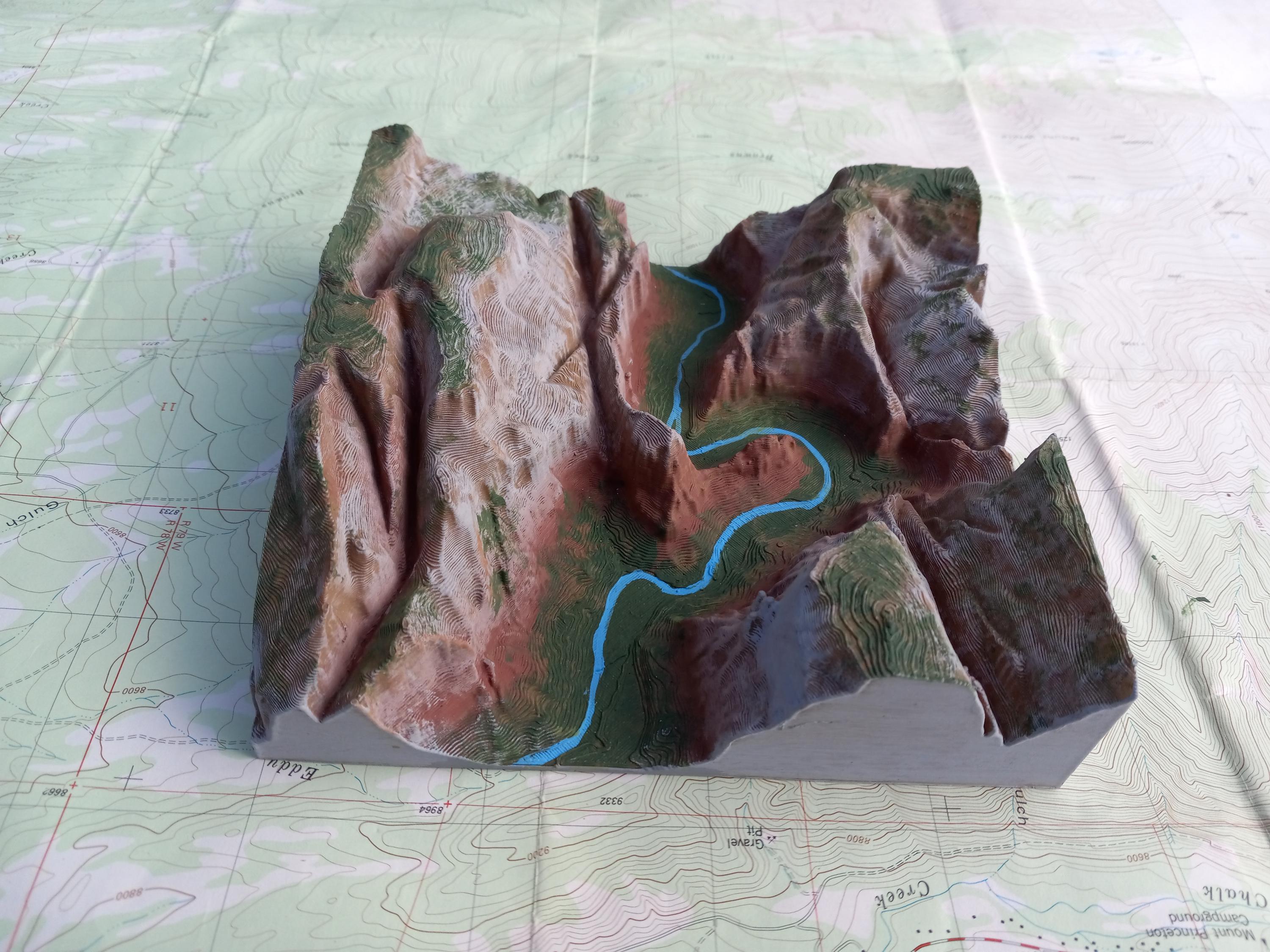 Angels Landing - 3D Model - Zion National Park - Hand Painted