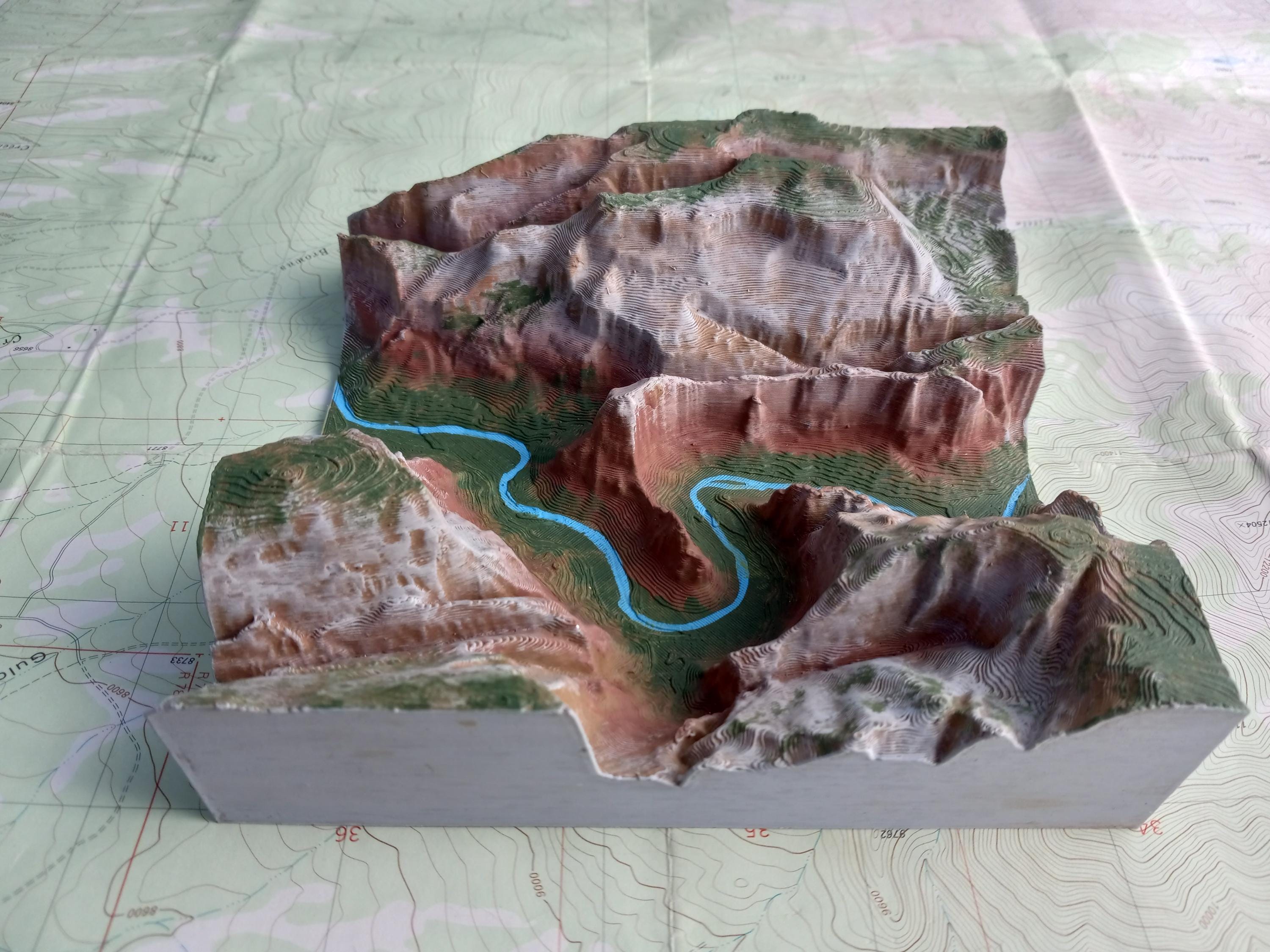 Angels Landing - 3D Model - Zion National Park - Hand Painted