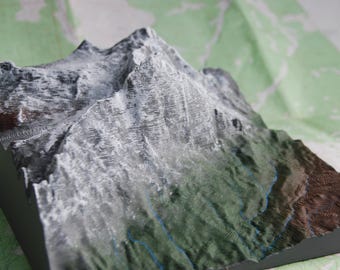 現代アートの「冬のマッターホルン」(3D painting） 現代アートの「冬のマッターホルン」(3D painting） 3D art