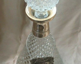 SALE Clear Glass Decanter Heavy Glass SALE Clear Glass Decanter Heavy Glass