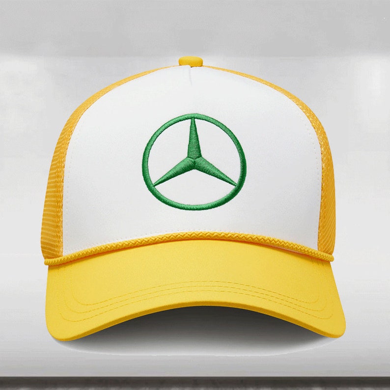2024 Mercedes AMG Lewis Hamilton Special Edition Silverstone Cap Yellow