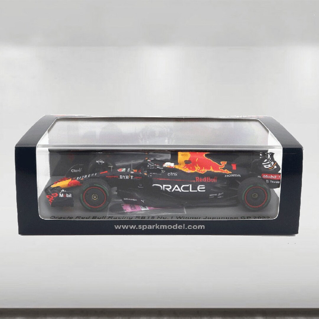 1:43 ORACLE RED BULL RACING RB18 #1 GANADOR JAPANESE 2022 GP