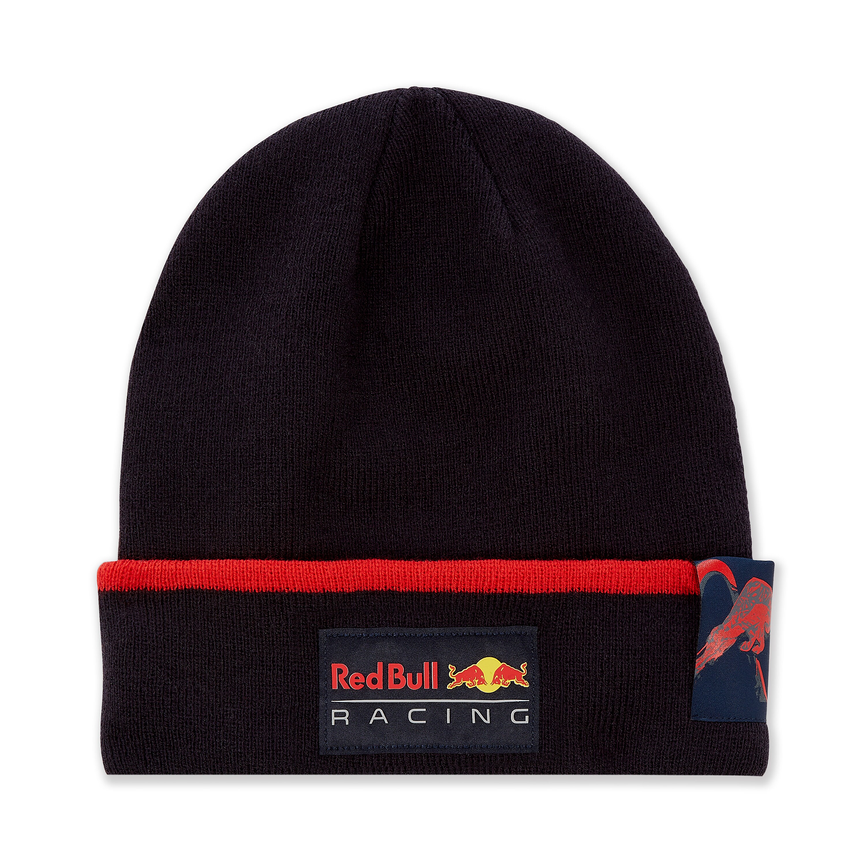 red bull beanie white