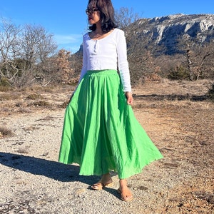 Jupe en voile fluide store