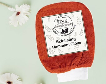 Exfoliating Hammam Glove - Face and Body Exfoliator Mitt