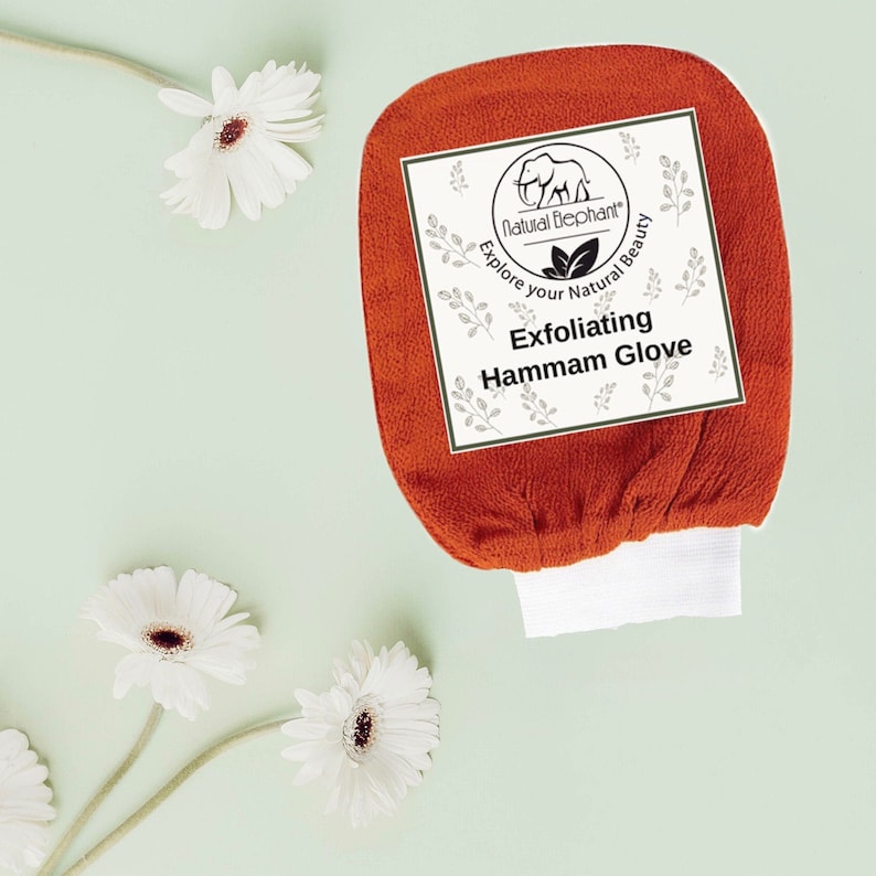 Exfoliating Hammam Glove Face and Body Exfoliator Mitt Etsy