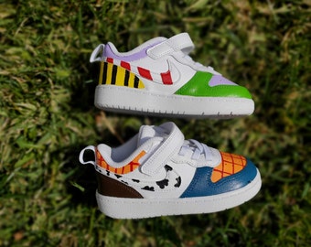 Toy Story Custom Painted Shoes Etsy
