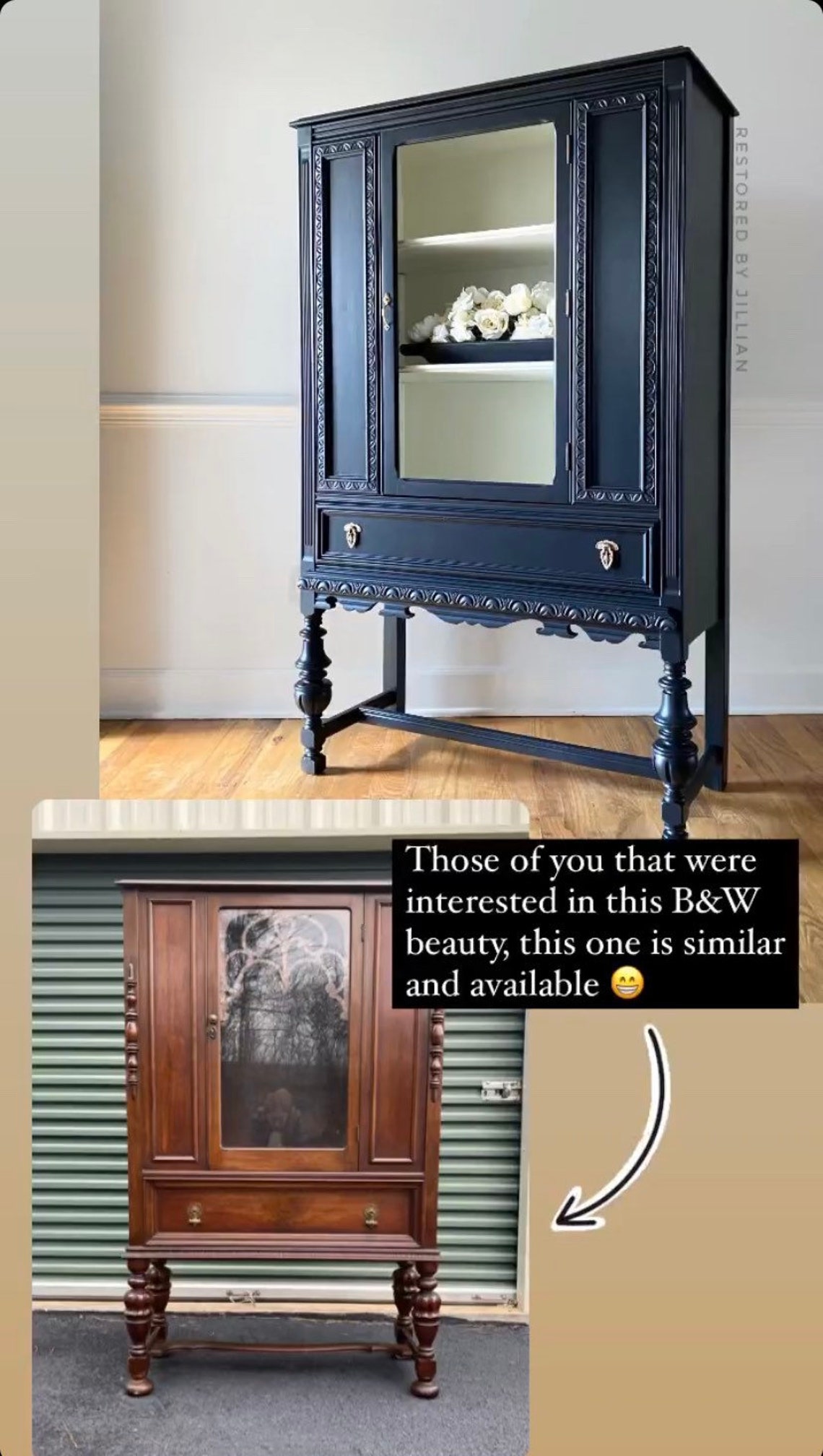 Jacobean Hutch Antique China Vintage Etsy