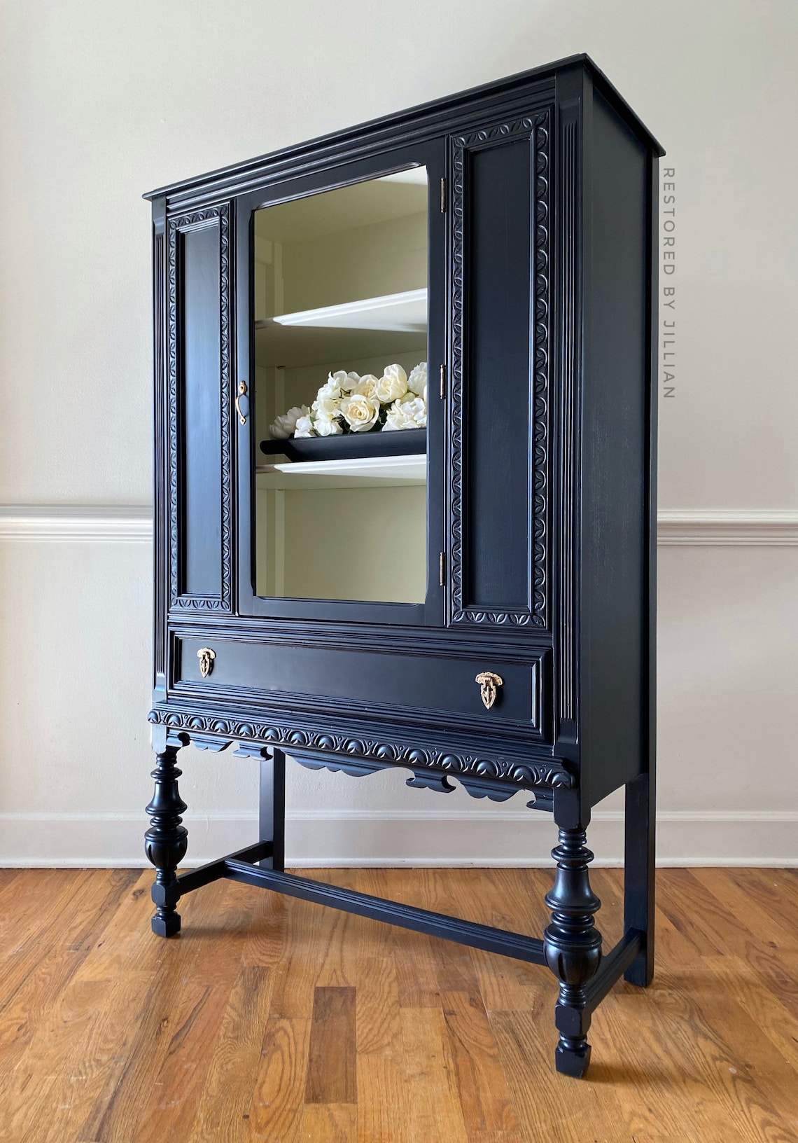 Jacobean Hutch Antique China Vintage Etsy