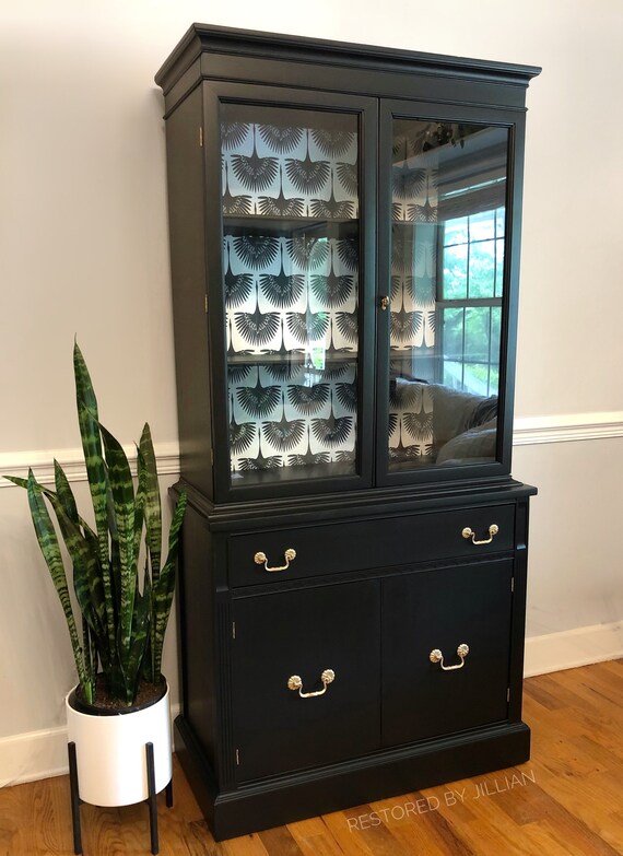 Hutch Black and White Wallpaper Modern Farmhouse Duncan Phyfe