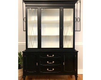 China Cabinet Hutch Etsy