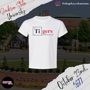 Jackson State JSU Chemistry Style T-Shirt