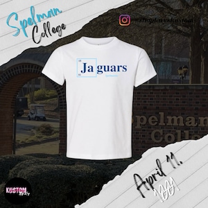 Spelman College Chemistry Style T-Shirt | To Be a Spelman Woman
