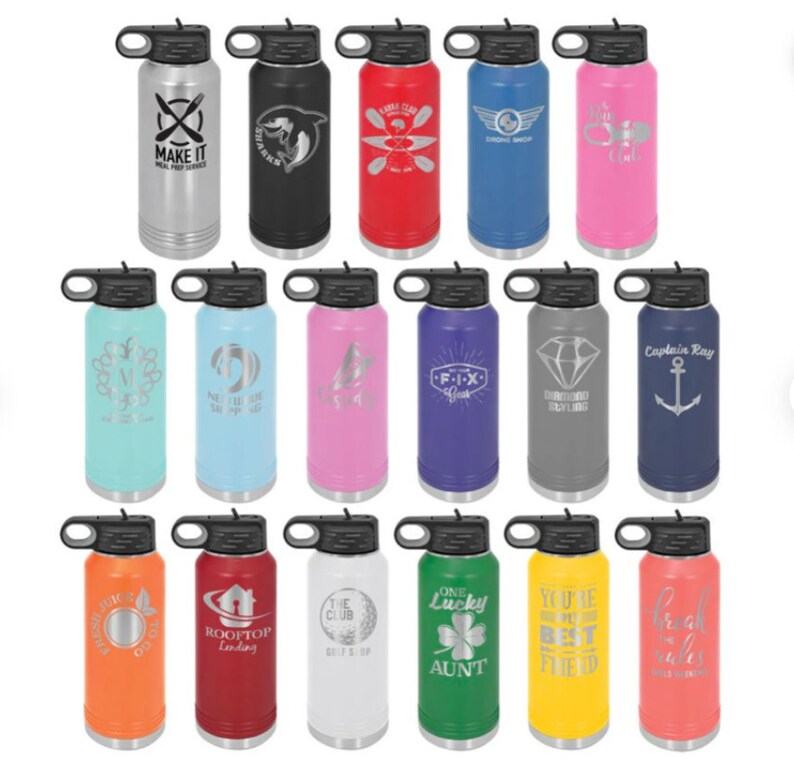 Personalized Water Bottles image 1