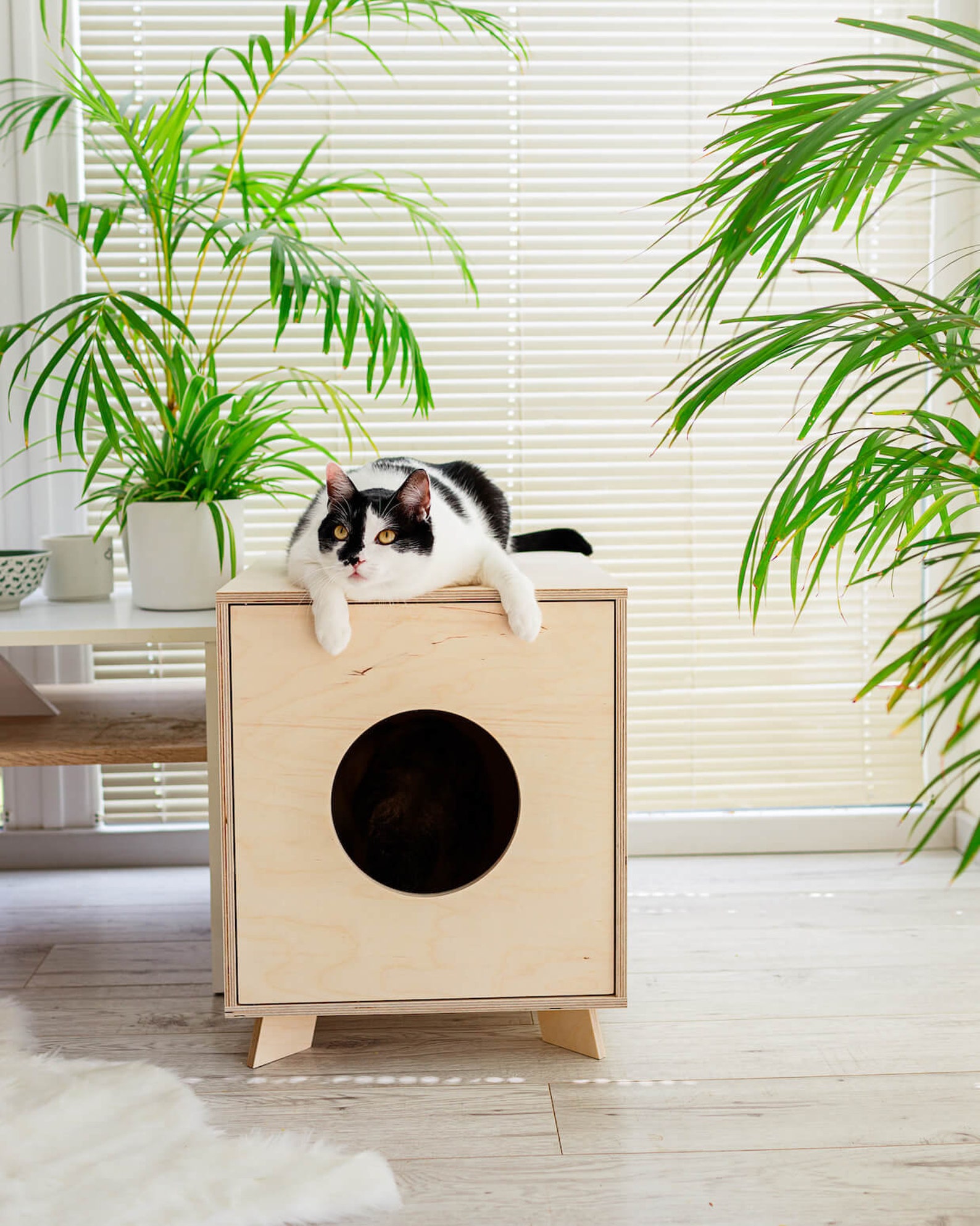 Cat Litter Box Enclosure / Cover / / Hider Furniture / Etsy