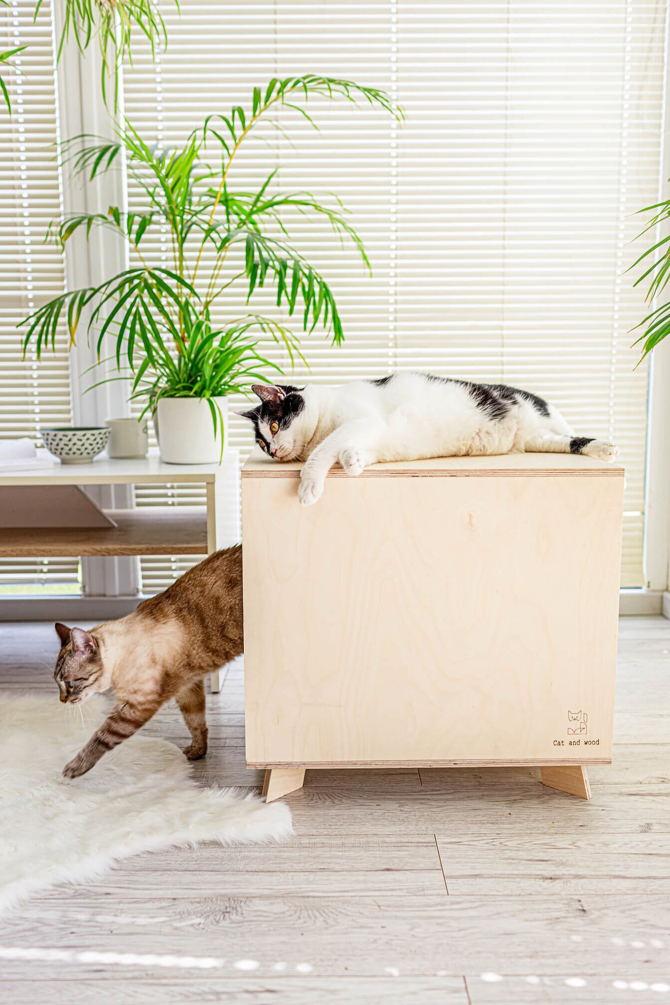 Cat Litter Box Enclosure / Cover / / Hider Furniture / Etsy