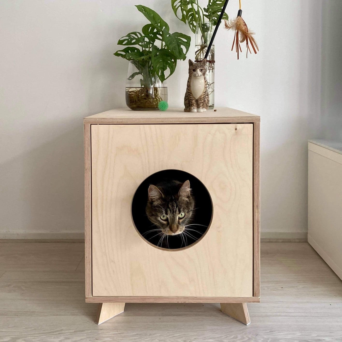 Cat litter box enclosure / cover / / furniture / cat Etsy