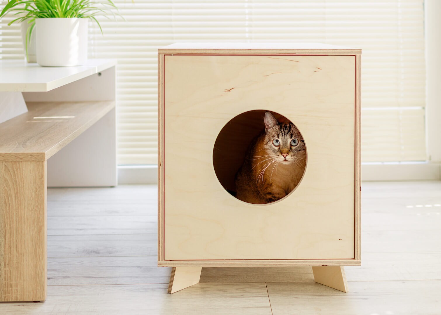 Cat Litter Box Enclosure / Cover / / Hider Furniture / Etsy
