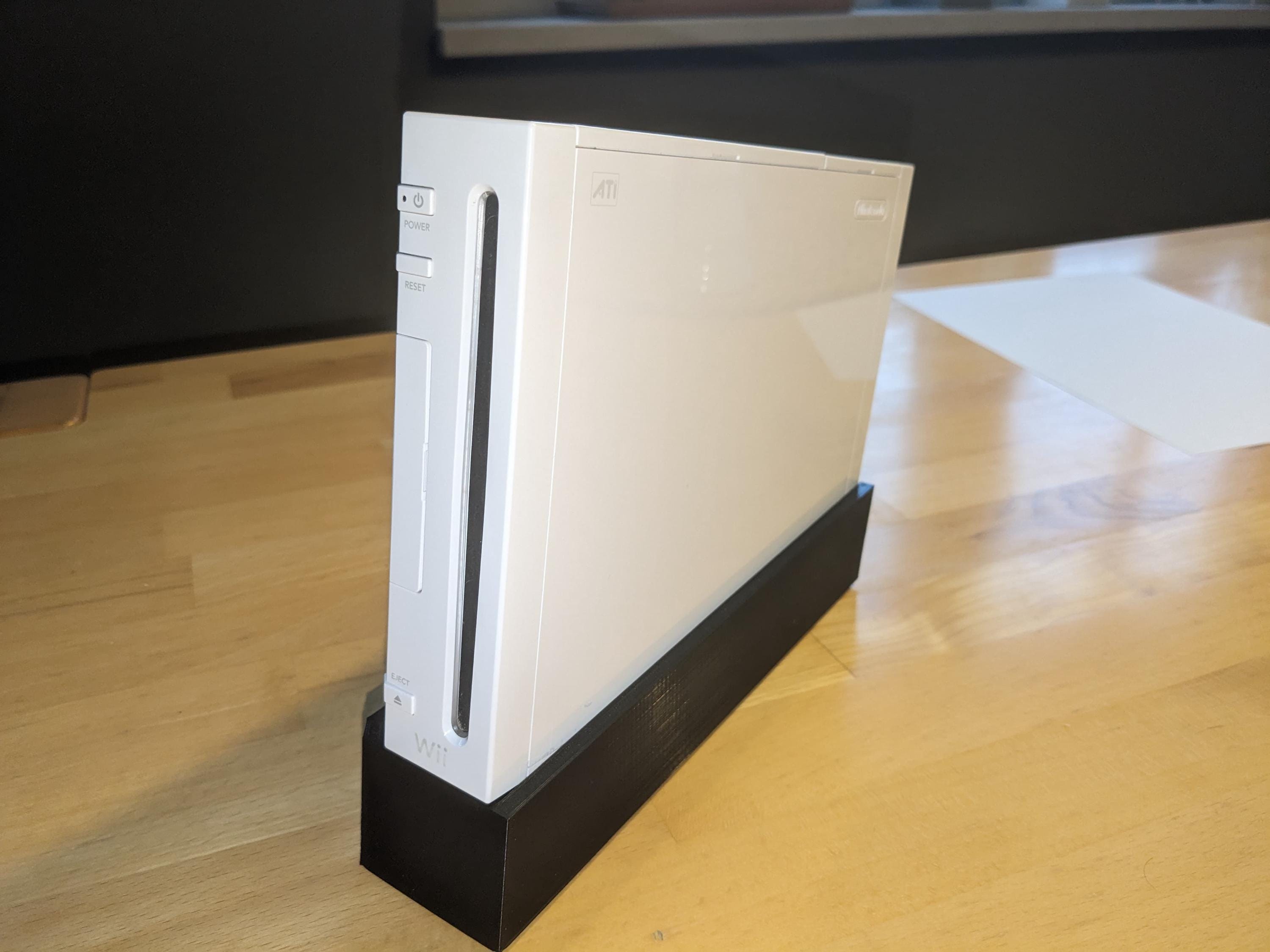 Wii Console Rear Wii Replacement Vertical Stand Console Base - Compatible With Original ...