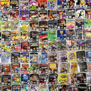 N64交換用ラベル - 破損したカートリッジを修復します。改造、カスタムROM、ギフト、ギャグ、ミームゲームなどに最適です。カスタムアートもご用意しております。