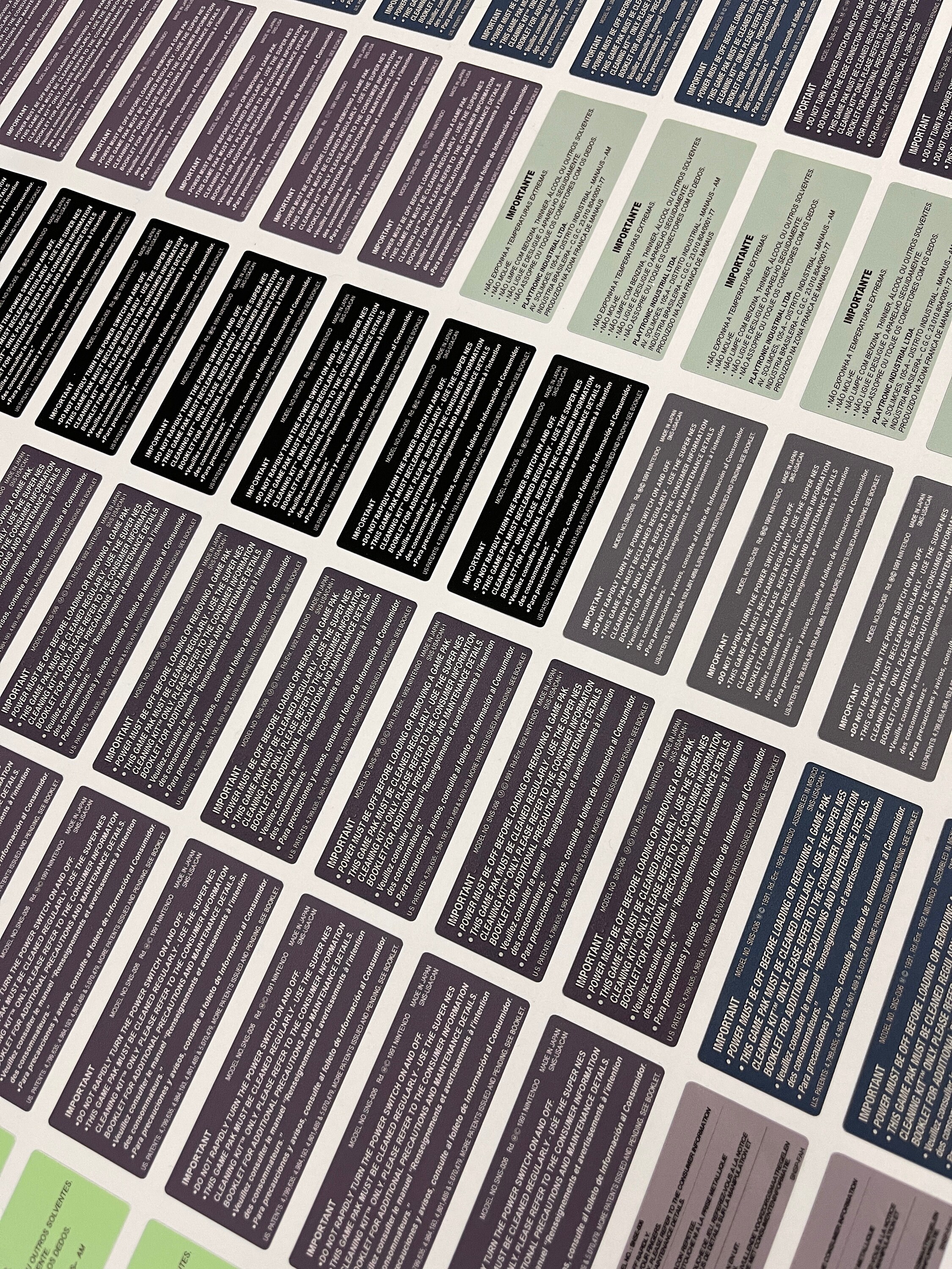 Case Esterno Scocca Posteriore Frame Housing Shell Nero Nuovo -NINTENDO - Foto 2